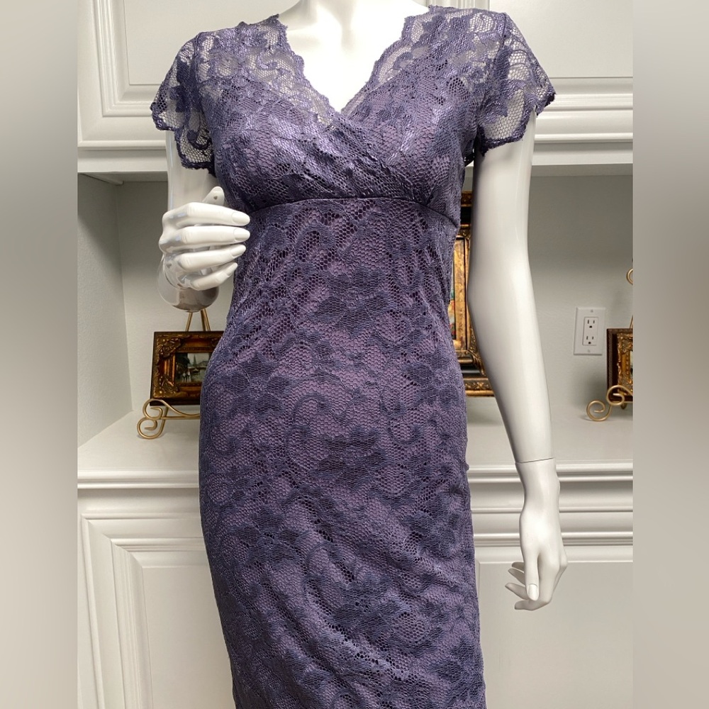 MARINA Lavender Lace Dress